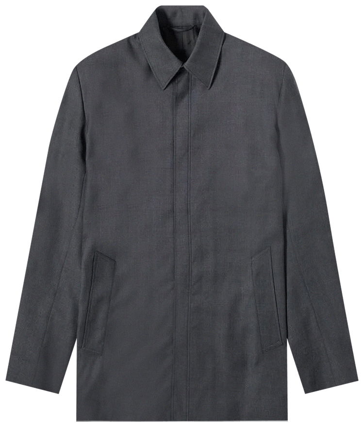 Balenciaga Tailored Shirt Jacket Grey