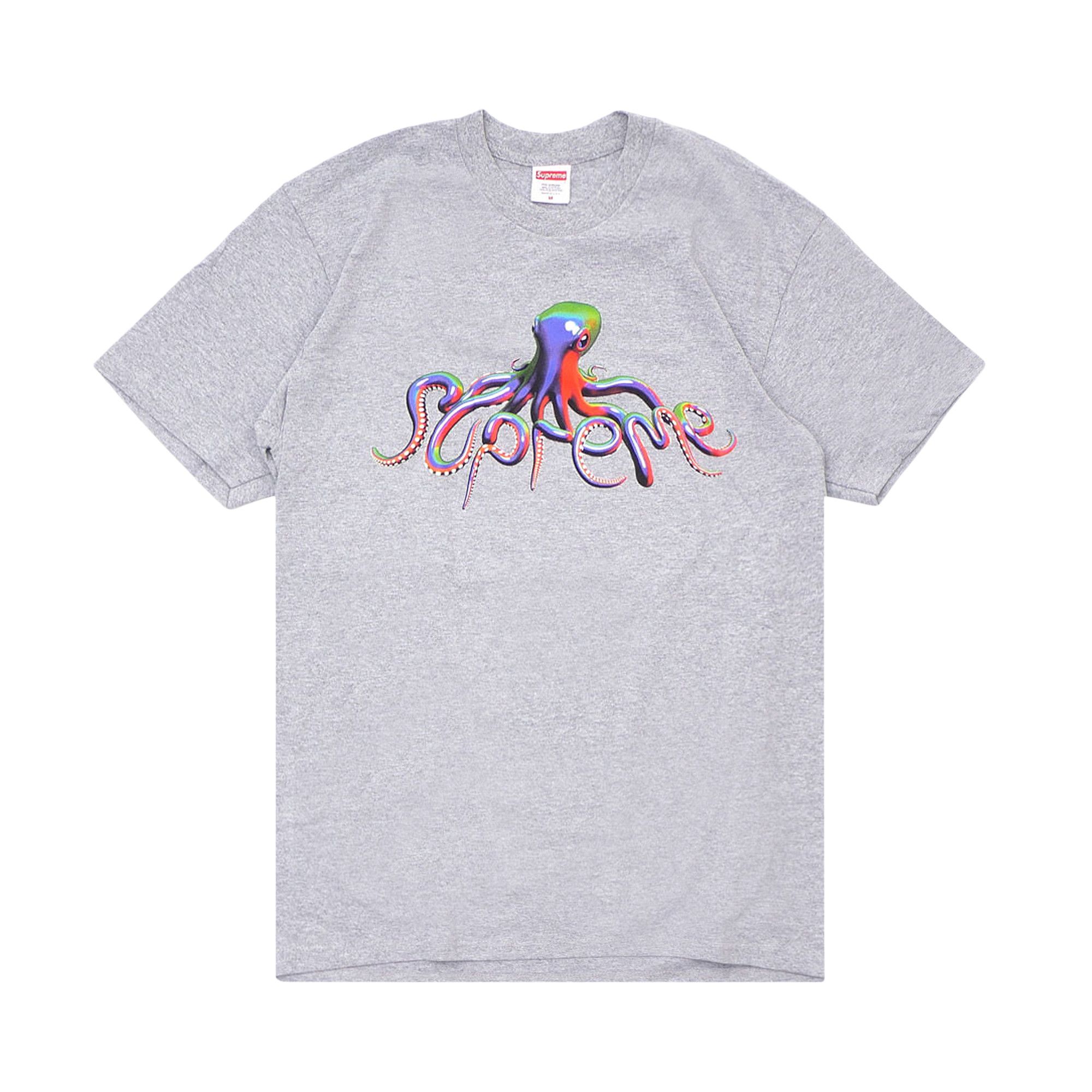 Buy Supreme Tentacles Tee Heather Grey SS18T45 HEATHER GREY GOAT CA