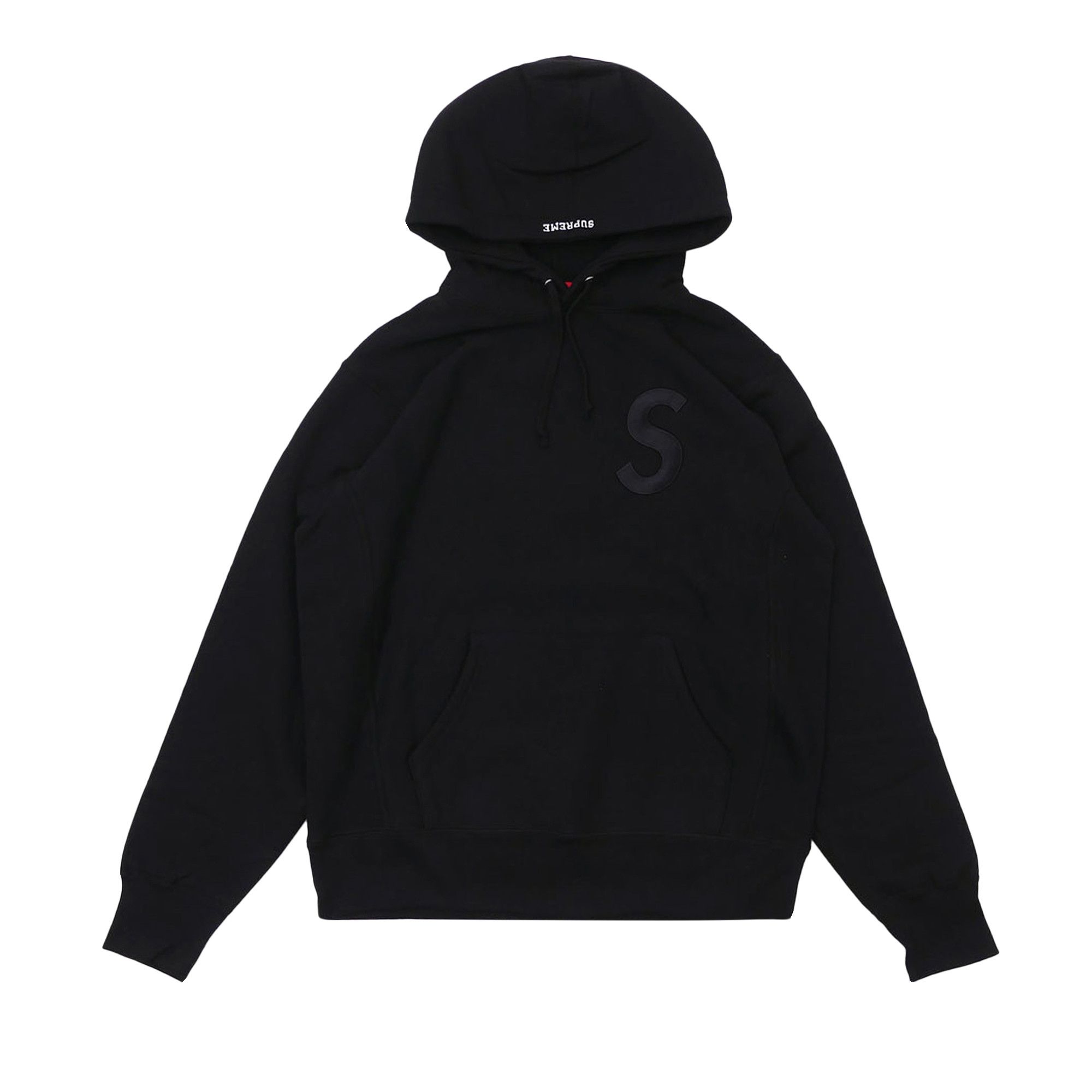 Supreme black tonal hoodie discount