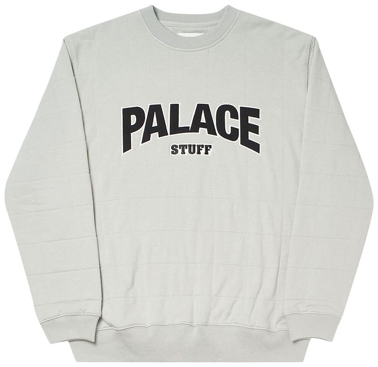 Palace P Stuff Crew Grey