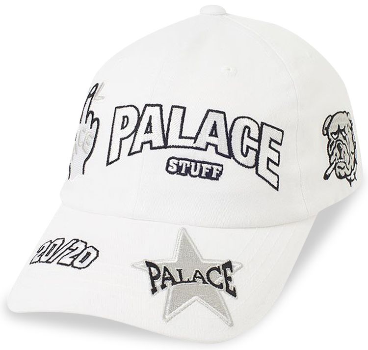 Palace Multi Pack 6 Panel White