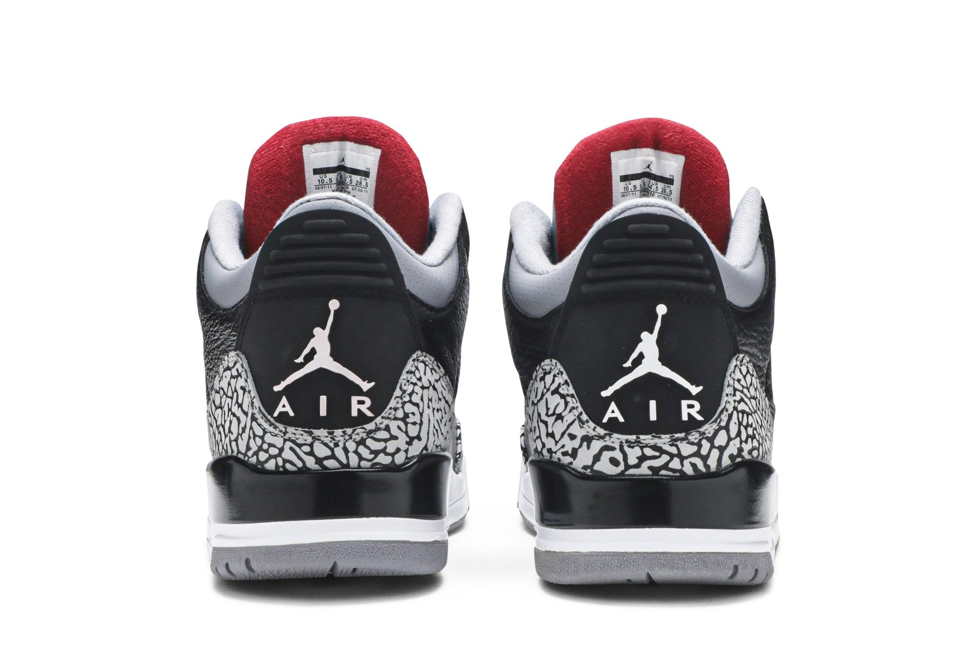 Jordan 3 black cement goat outlet