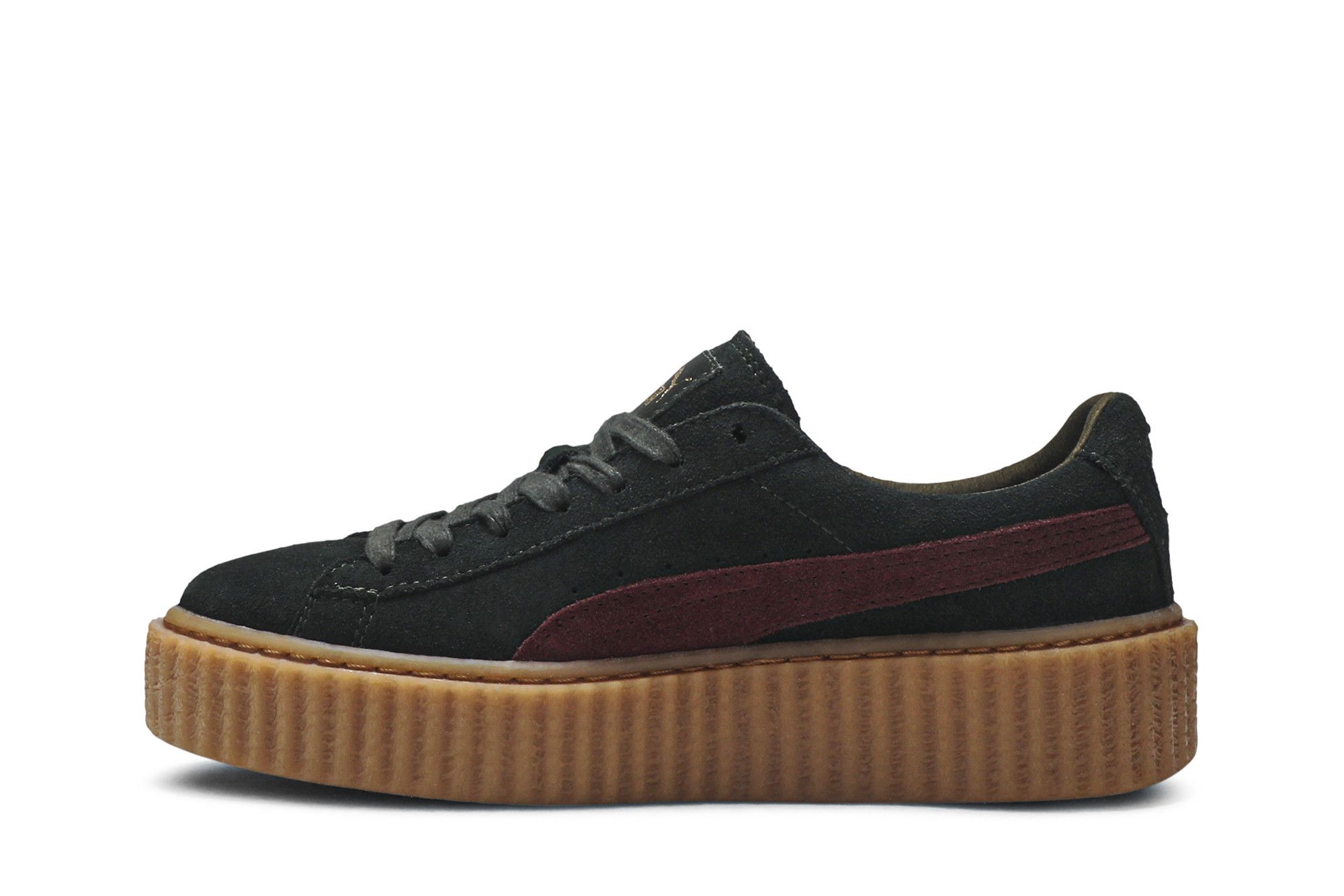 Buy Fenty x Wmns Suede Creeper Green Bordeaux 361005 07 GOAT AU