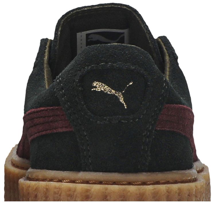 Fenty x Puma Wmns Suede Creeper Green Bordeaux