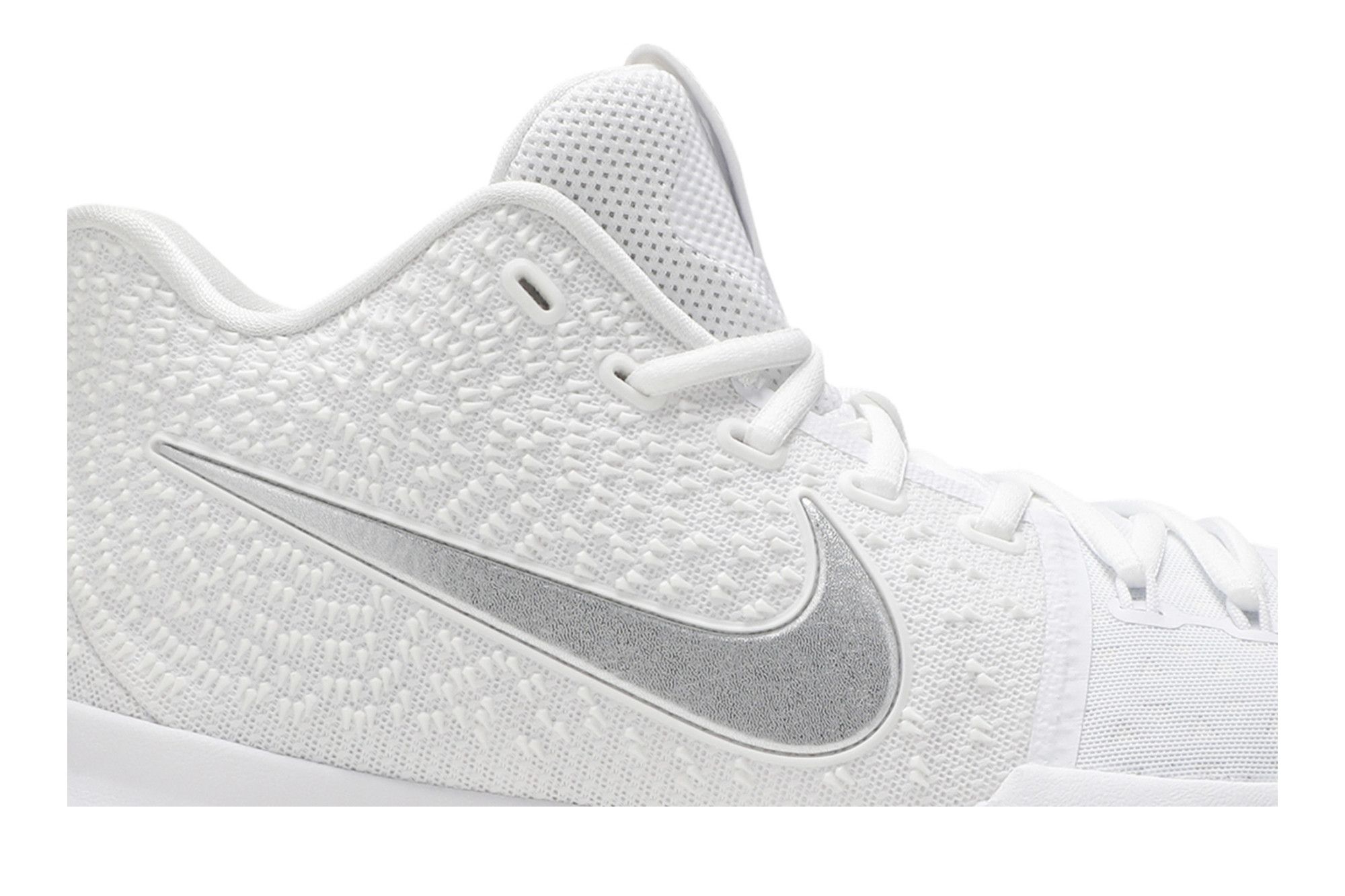 Kyrie 3 white and chrome shop