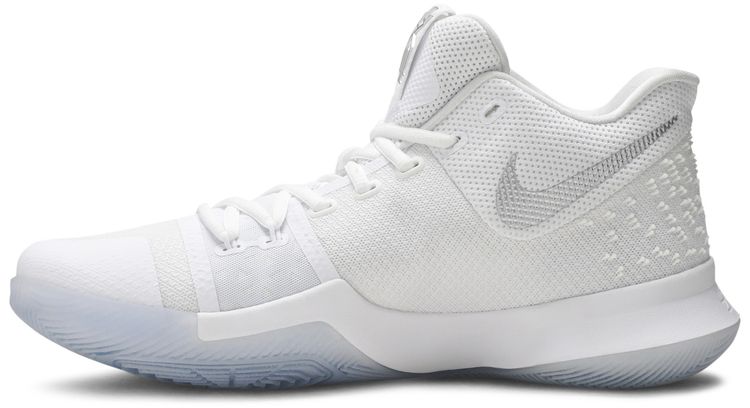 Nike Kyrie 3 White Chrome