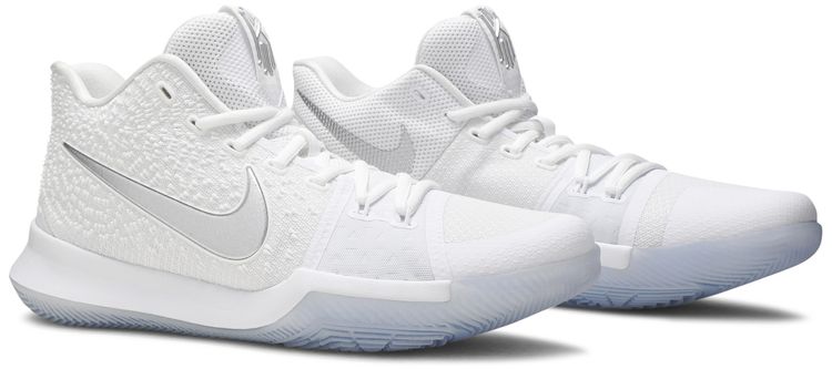Nike Kyrie 3 White Chrome