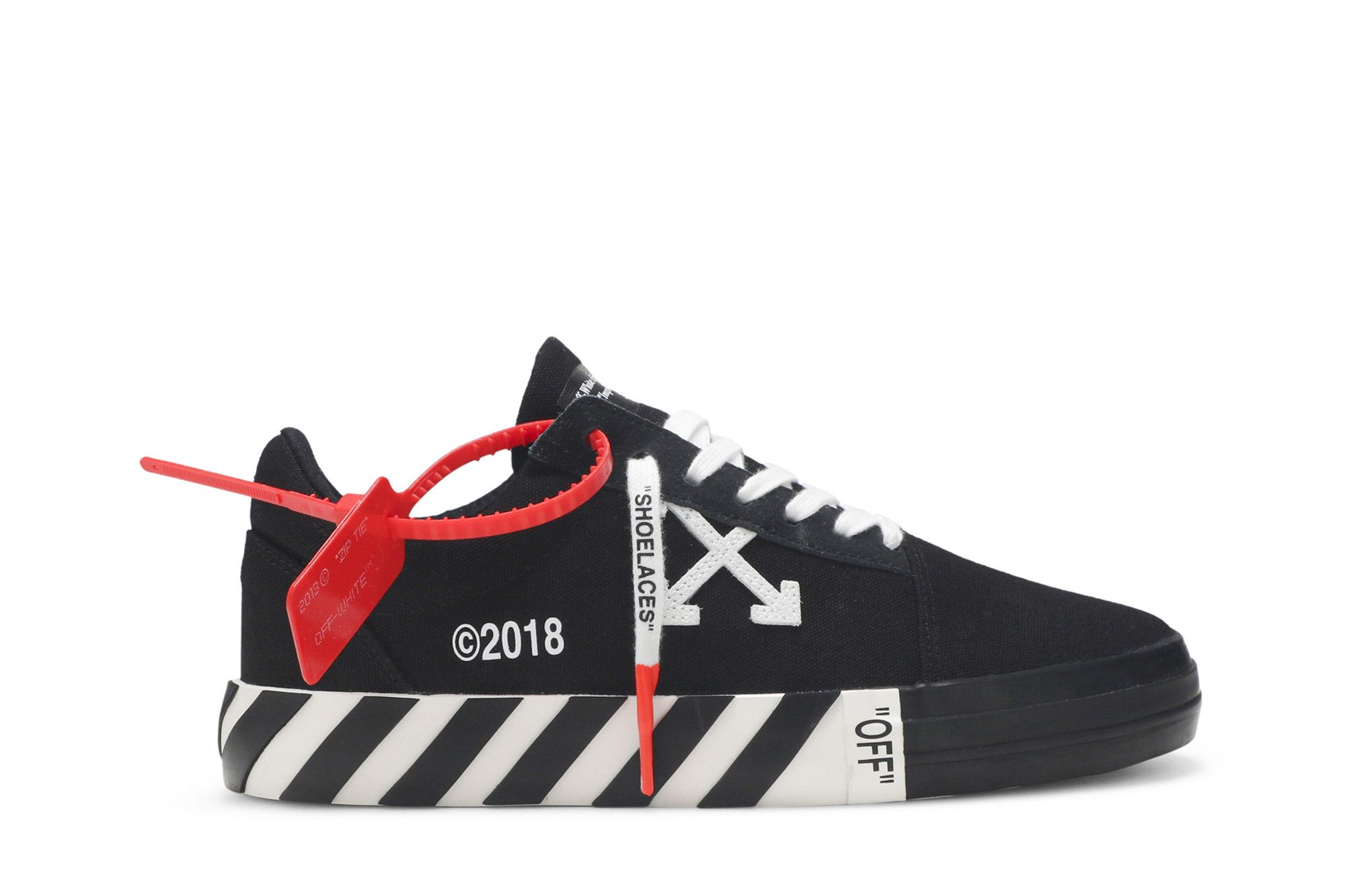 Off white cheap black low top