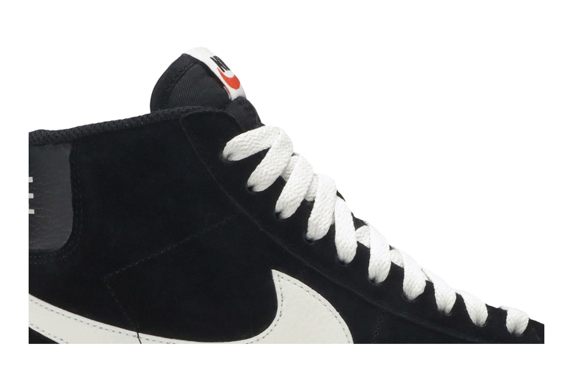 Blazer mid vintage black suede hot sale