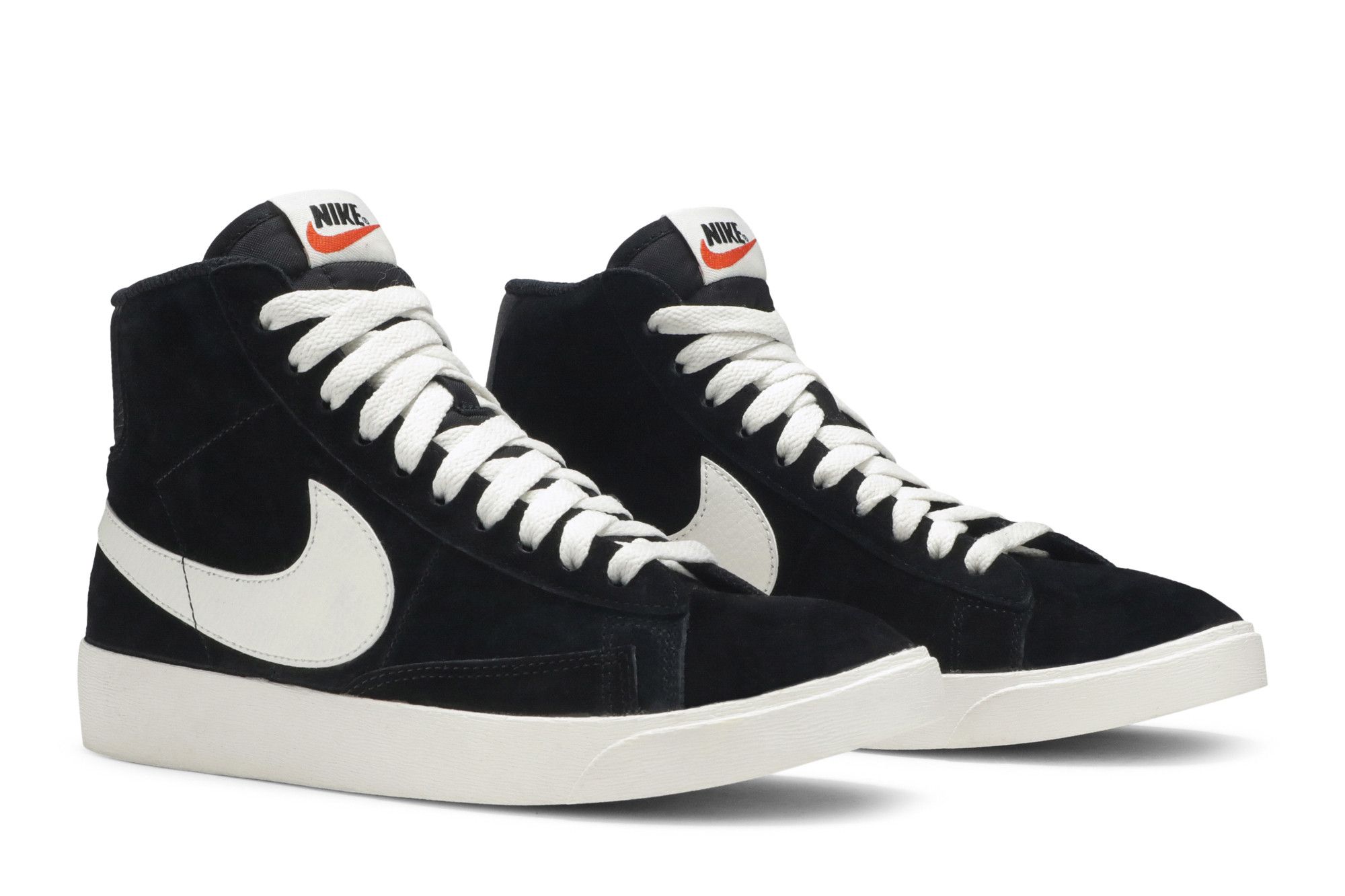 Buy Wmns Blazer Mid Vintage Suede Black AV9376 001 GOAT