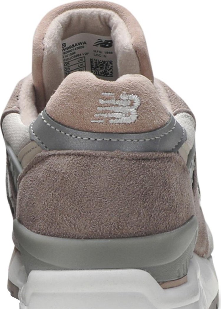 Wmns 998 Made in USA B Pink Grey