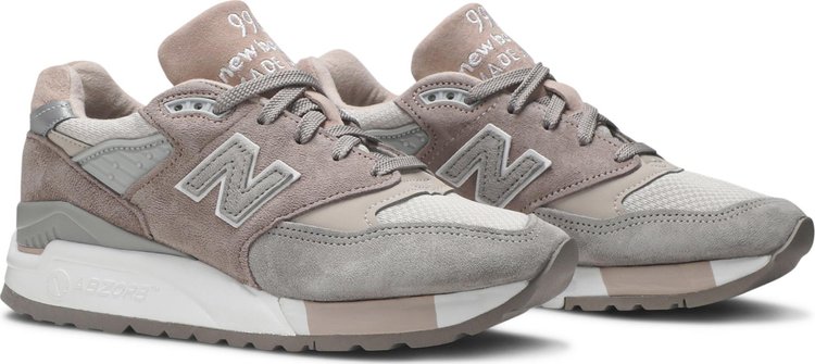 Wmns 998 Made in USA B Pink Grey