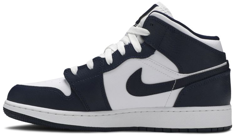 Air Jordan 1 Mid GS Obsidian