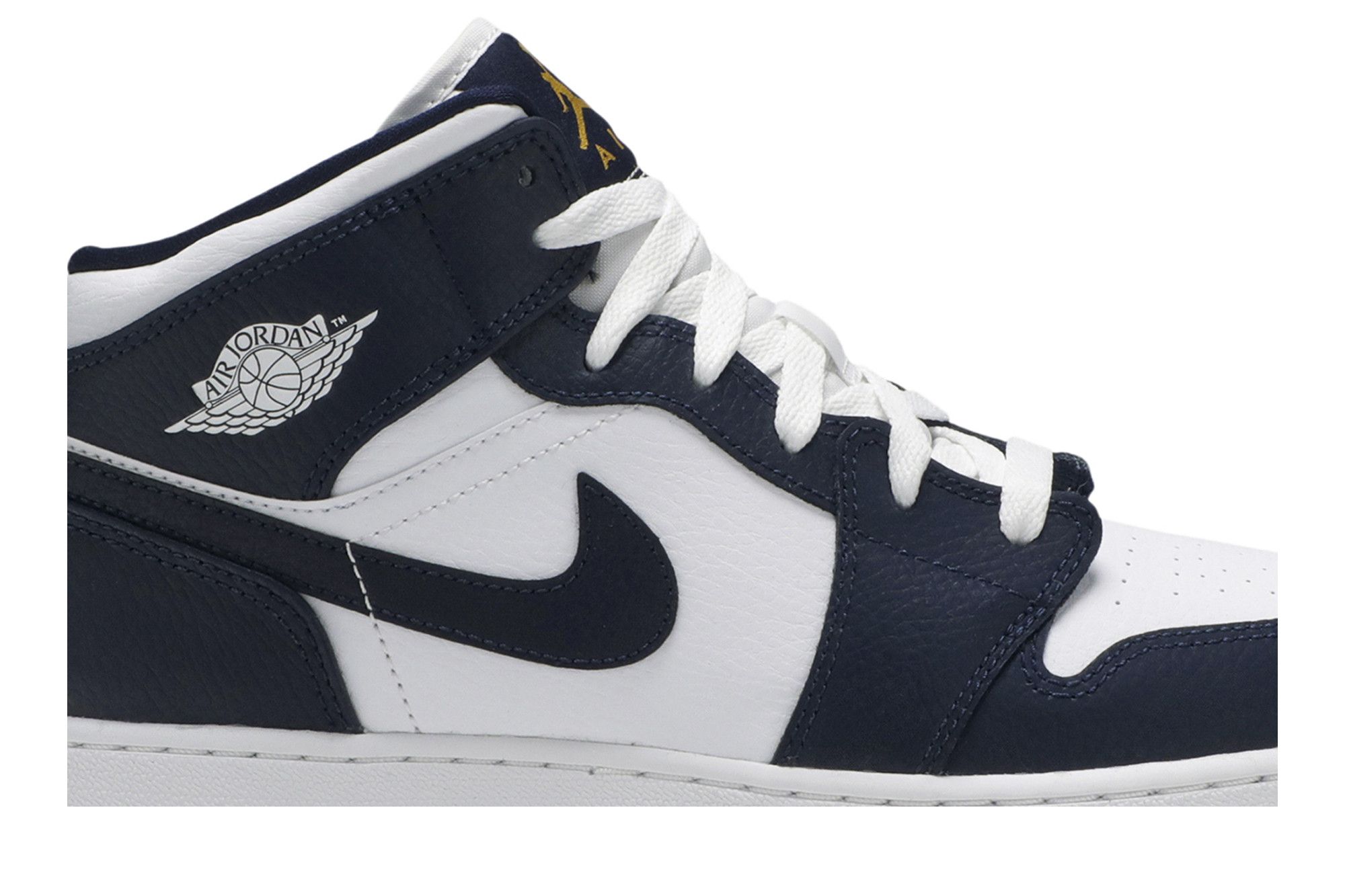Size 4.5 Air Jordan 1 Mid GS Obsidian