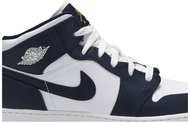 Air Jordan 1 Mid GS Obsidian