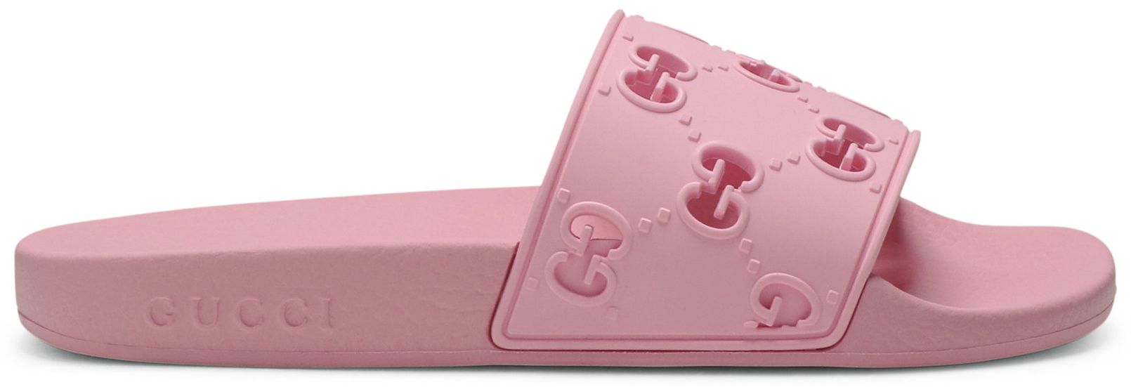 Buy Gucci Wmns GG Slide Rubber 'Pink' 573922 JDR00 5846 GOAT
