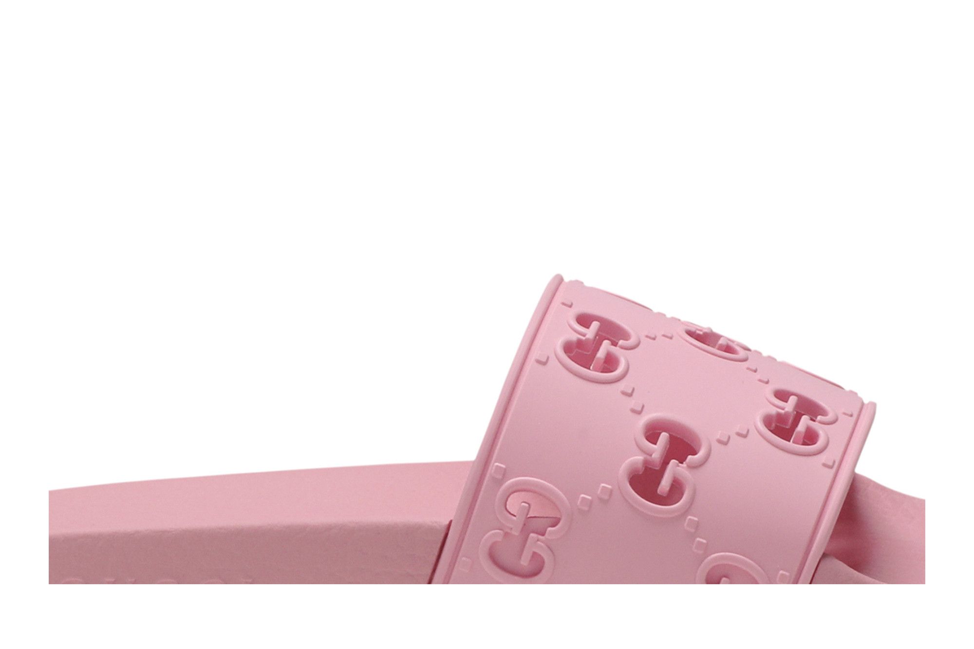 Light pink gucci slides on sale
