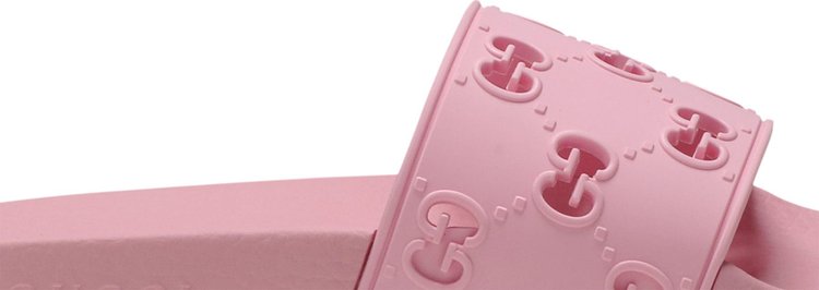 Gucci Wmns GG Slide Rubber Pink