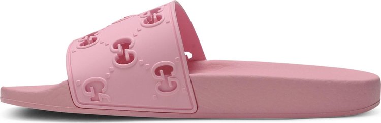 Gucci Wmns GG Slide Rubber Pink