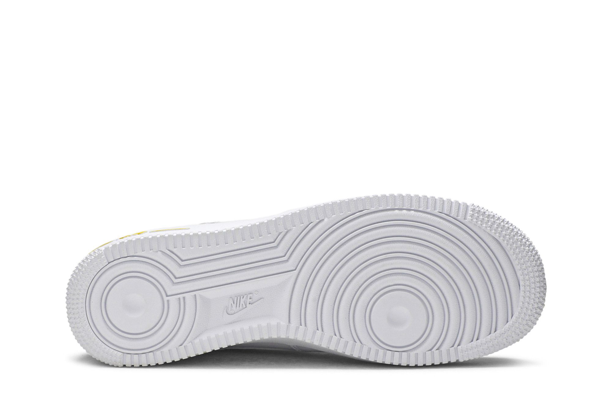 Air force 1 '07 lux white/yellow women's shoe best sale