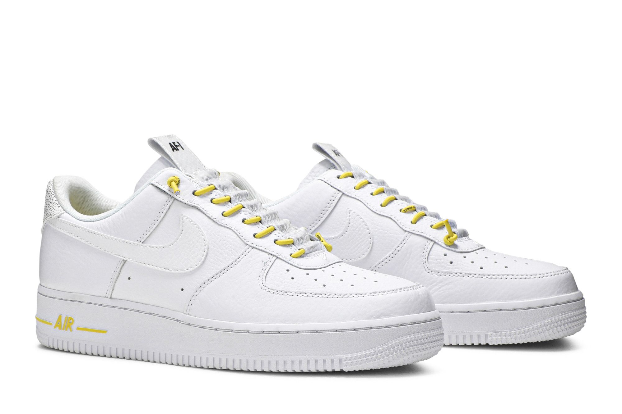 Air force 1 '07 lux white/yellow women's shoe deals
