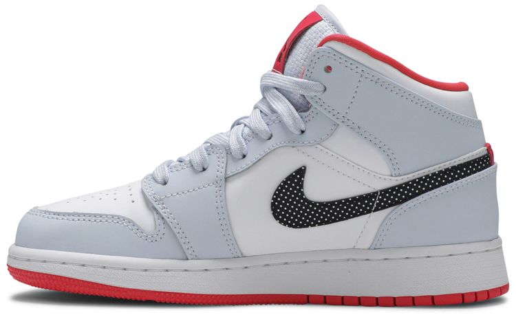 Air Jordan 1 Mid GS Half Blue