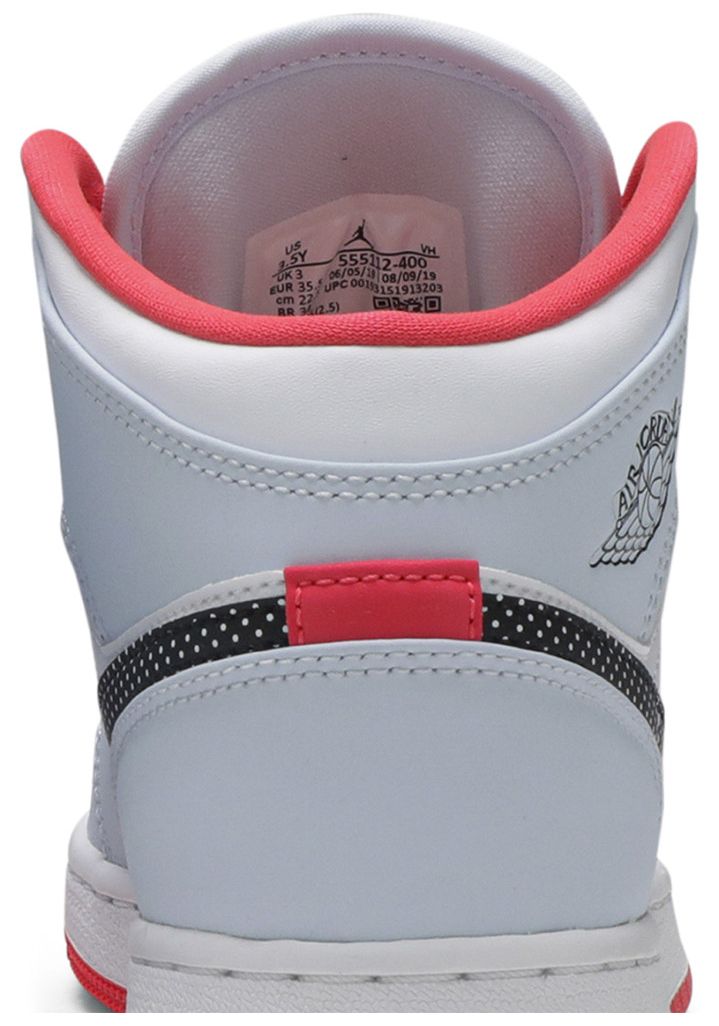 Air Jordan 1 Mid GS Half Blue