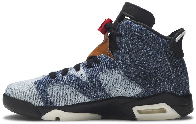 Air Jordan 6 Retro GS Washed Denim