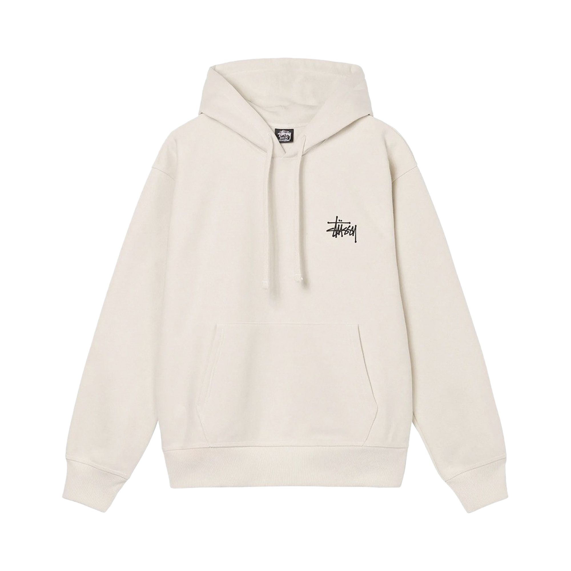★【STUSSY】★Stussy Basic Stussy Zip Hoodi.e Putty 2022★ Basic Stüssy Zip Hoodie – Black | Tee & Sweats | Stüssy