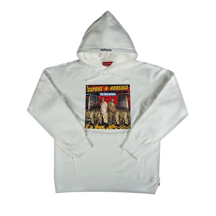 Buy Supreme The War Report Hooded Sweatshirt  