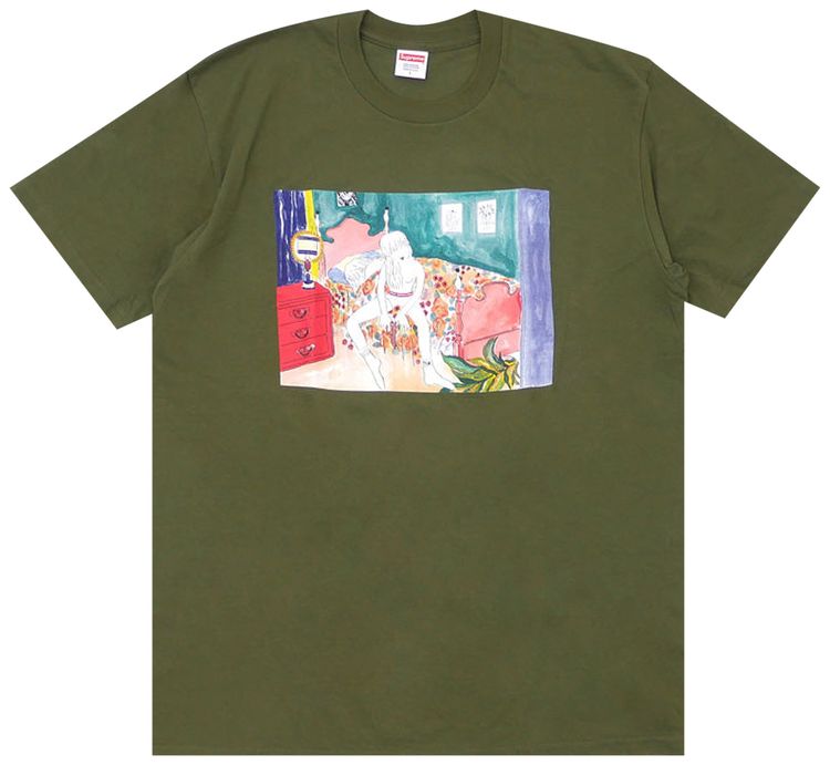 Supreme Bedroom Tee Olive