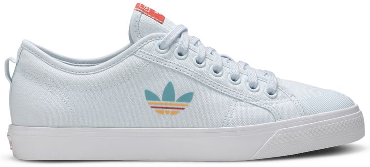 Adidas Nizza Colorful Trefoil   Sky Tint
