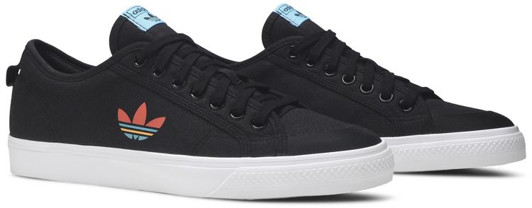 Adidas Nizza Colorful Trefoil   Black