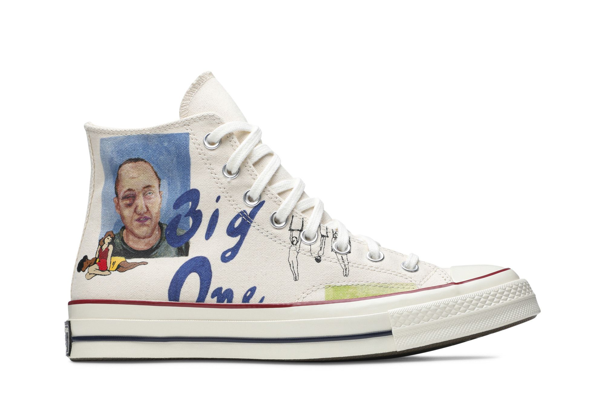 Converse high hotsell tops on people