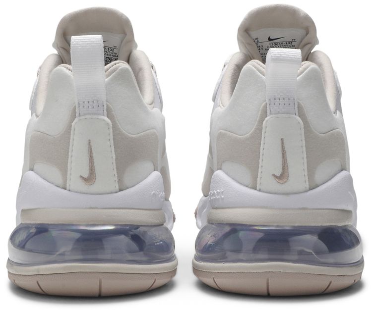 Nike Wmns Air Max 270 React Summit White Orewood Brown