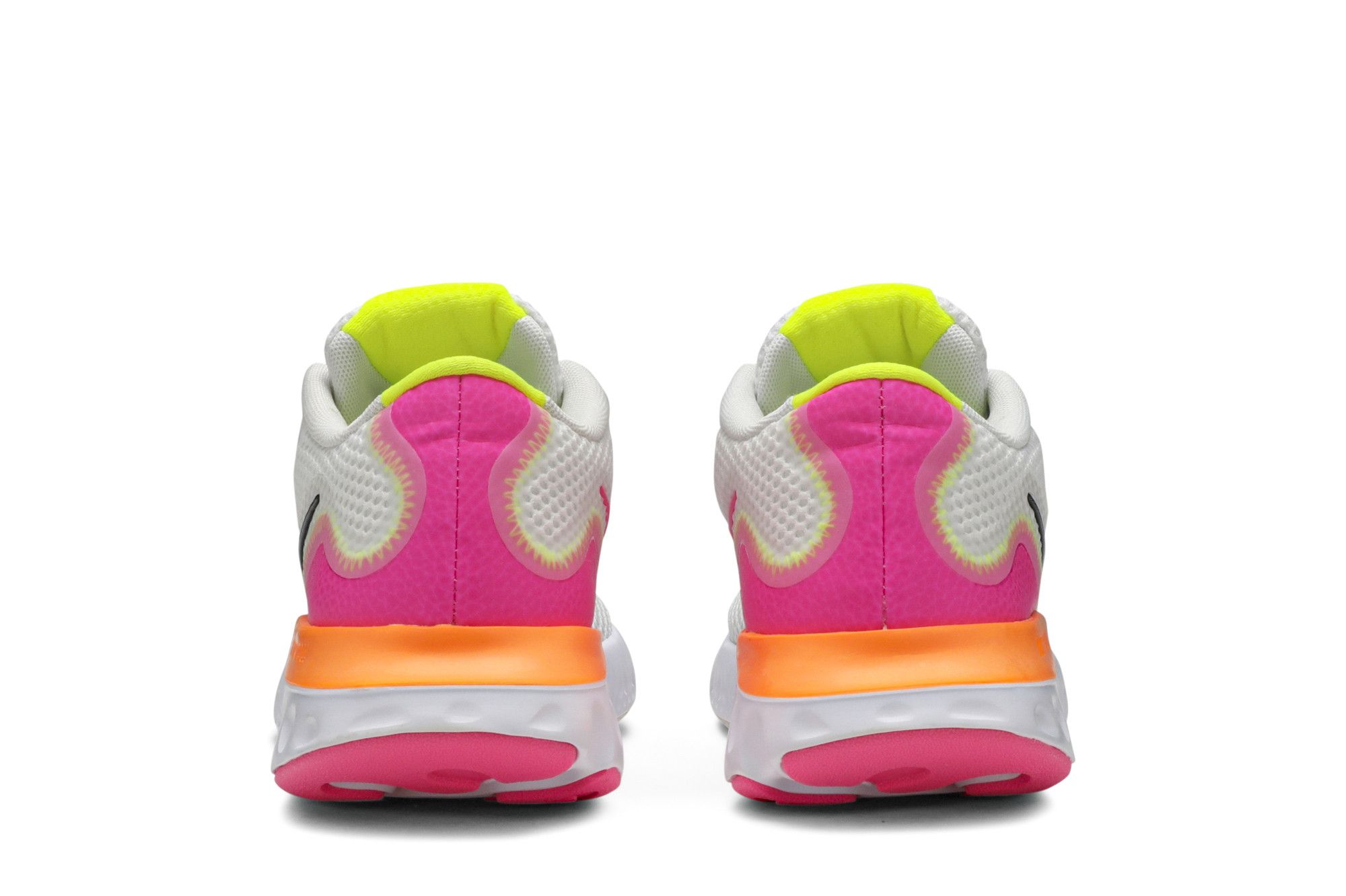 nike renew pink and white
