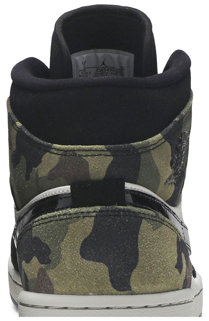Air Jordan 1 Mid Camo