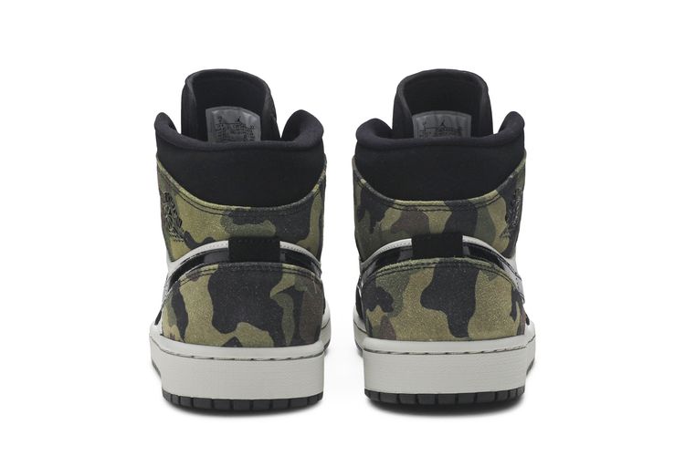 Jordan Mid Grey Camo Jordan 1camo Shoe Mid Retro Camo 219 Nike Air