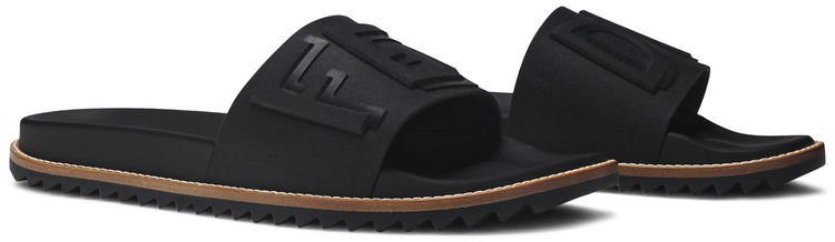 Fendi Slides Logo Print