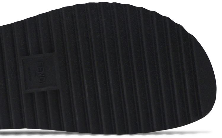 Fendi Slides Logo Print