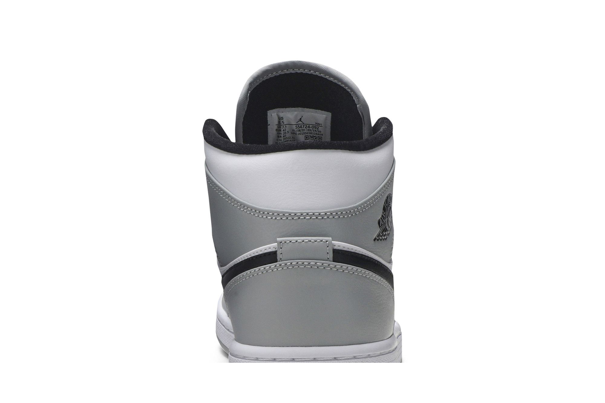Buy Air Jordan 1 Mid 'Smoke Grey' - 554724 092 | GOAT