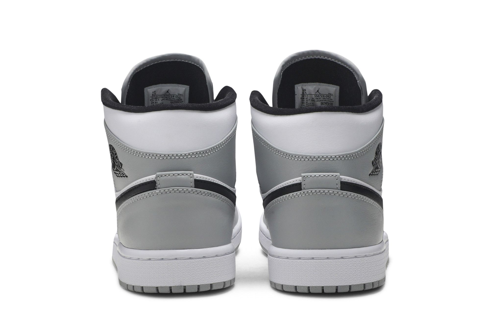 スニーカー Nike D Air Jordan 1 Mid 'Smoke Grey' 61uxoXzo44L._SY300_QL30_.jpg