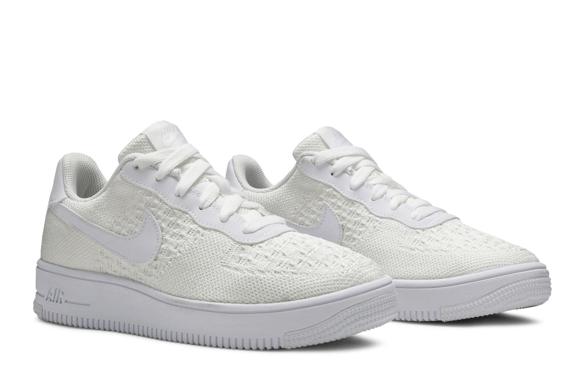 Buy Air Force 1 Flyknit 2.0 GS Triple White BV0063 100 GOAT UK