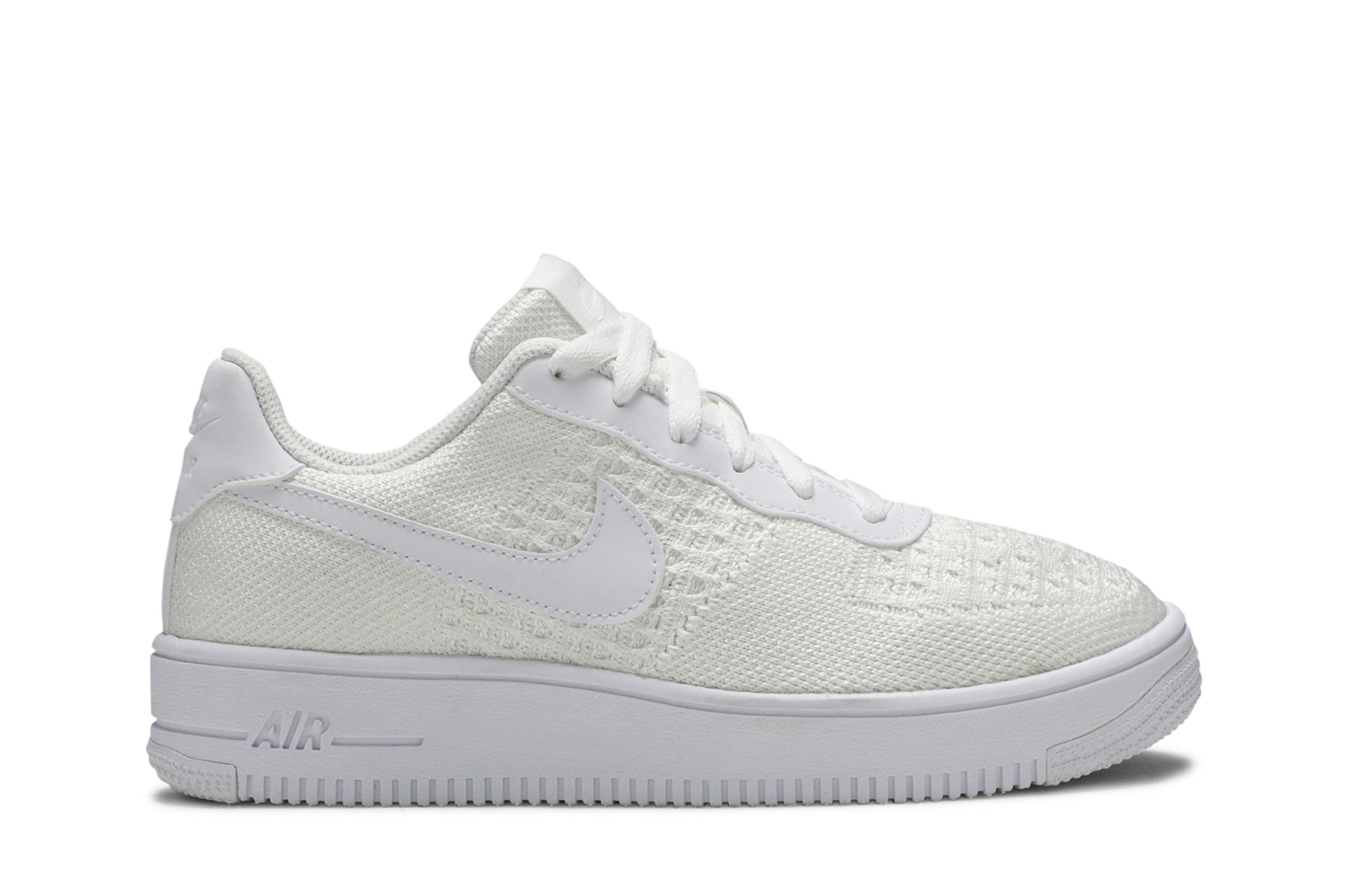nike air force 1 white flyknit