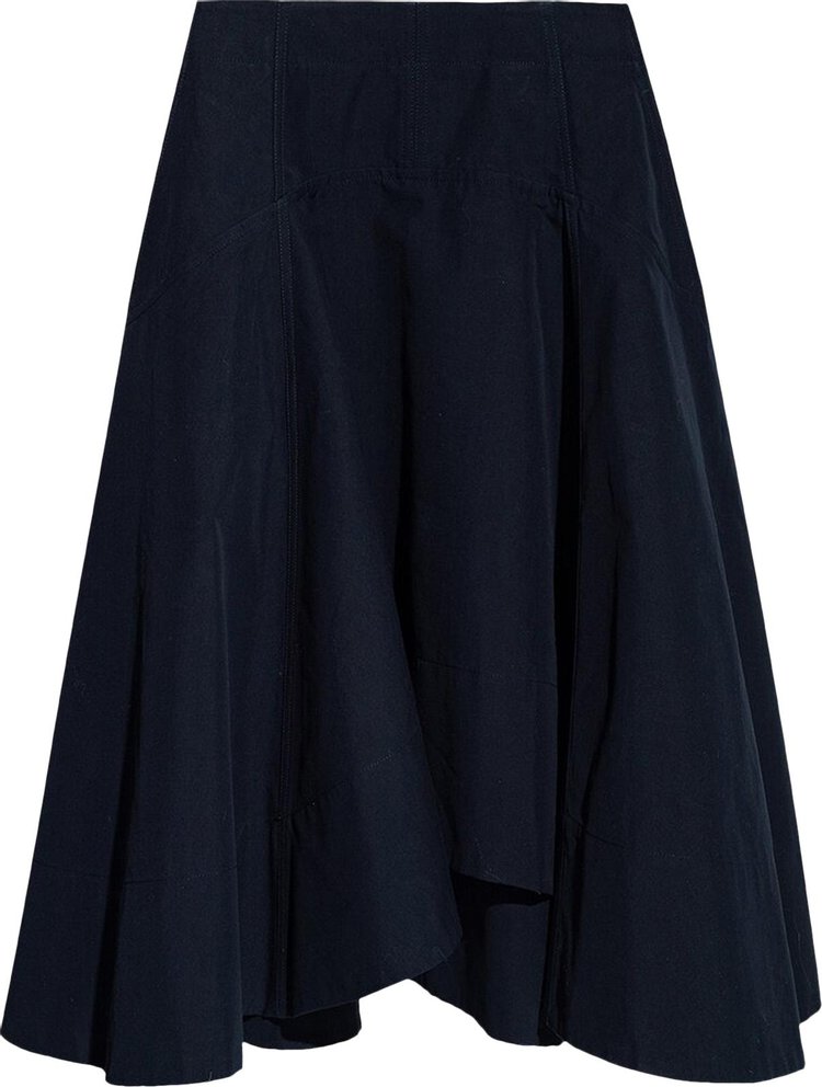 Buy Bottega Veneta Compact Skirt 'Abyss' - 720890 V2BL0 4140 | GOAT