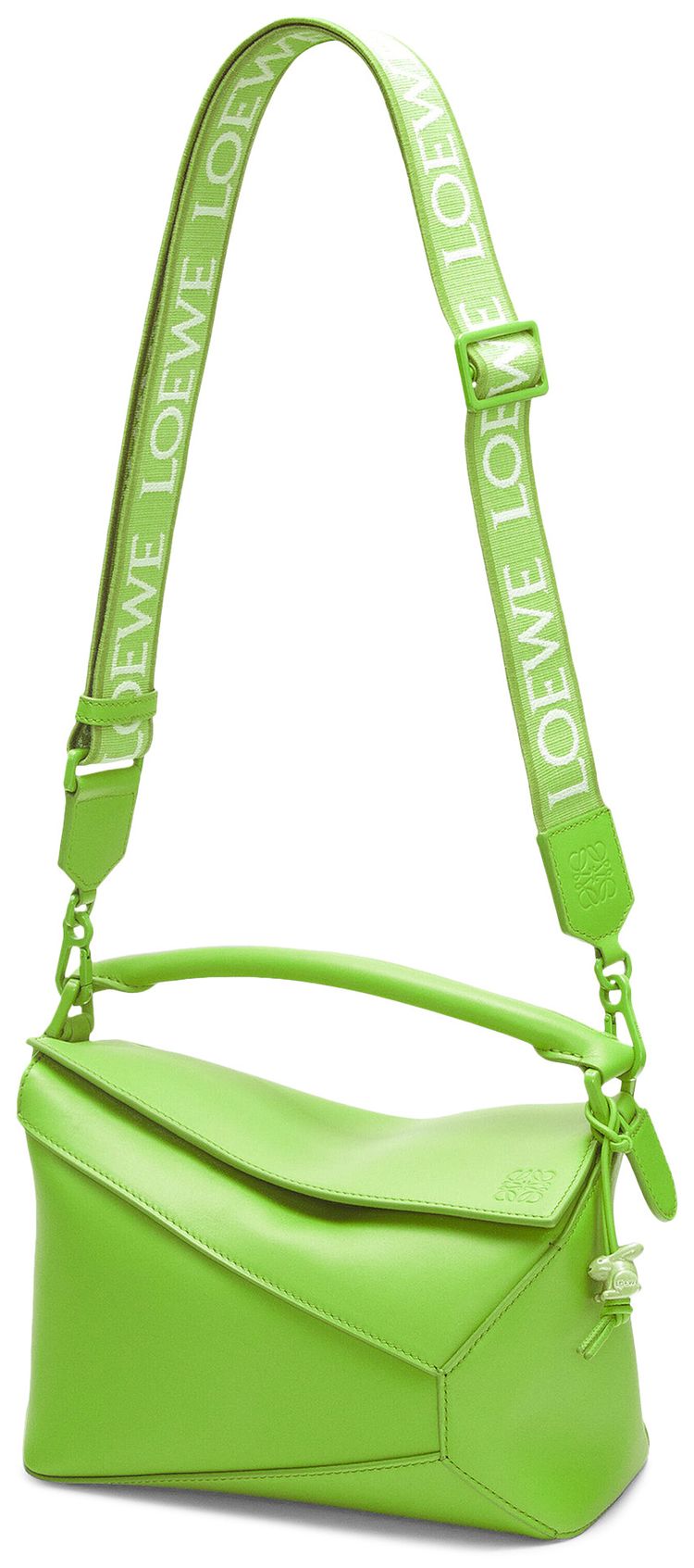 Loewe Puzzle Edge Monochrome Small Dragon Chant Green