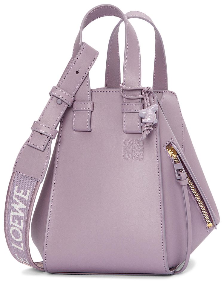 Loewe Hammock Monochrome Compact Bag Purple Fog