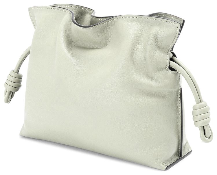 Loewe Flamenco Clutch Mini Bag Light Celadon