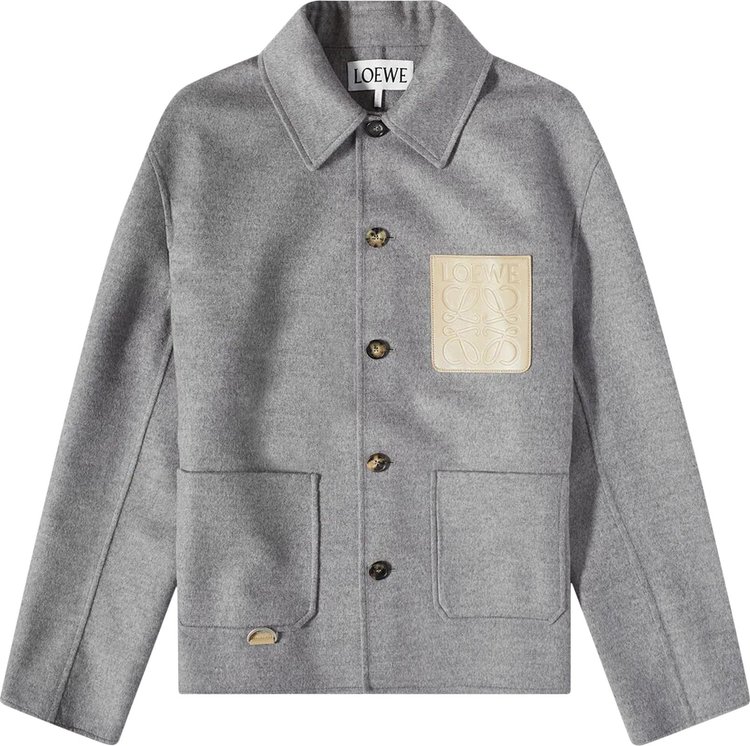 Loewe Workwear Jacket 'Grey Melange'