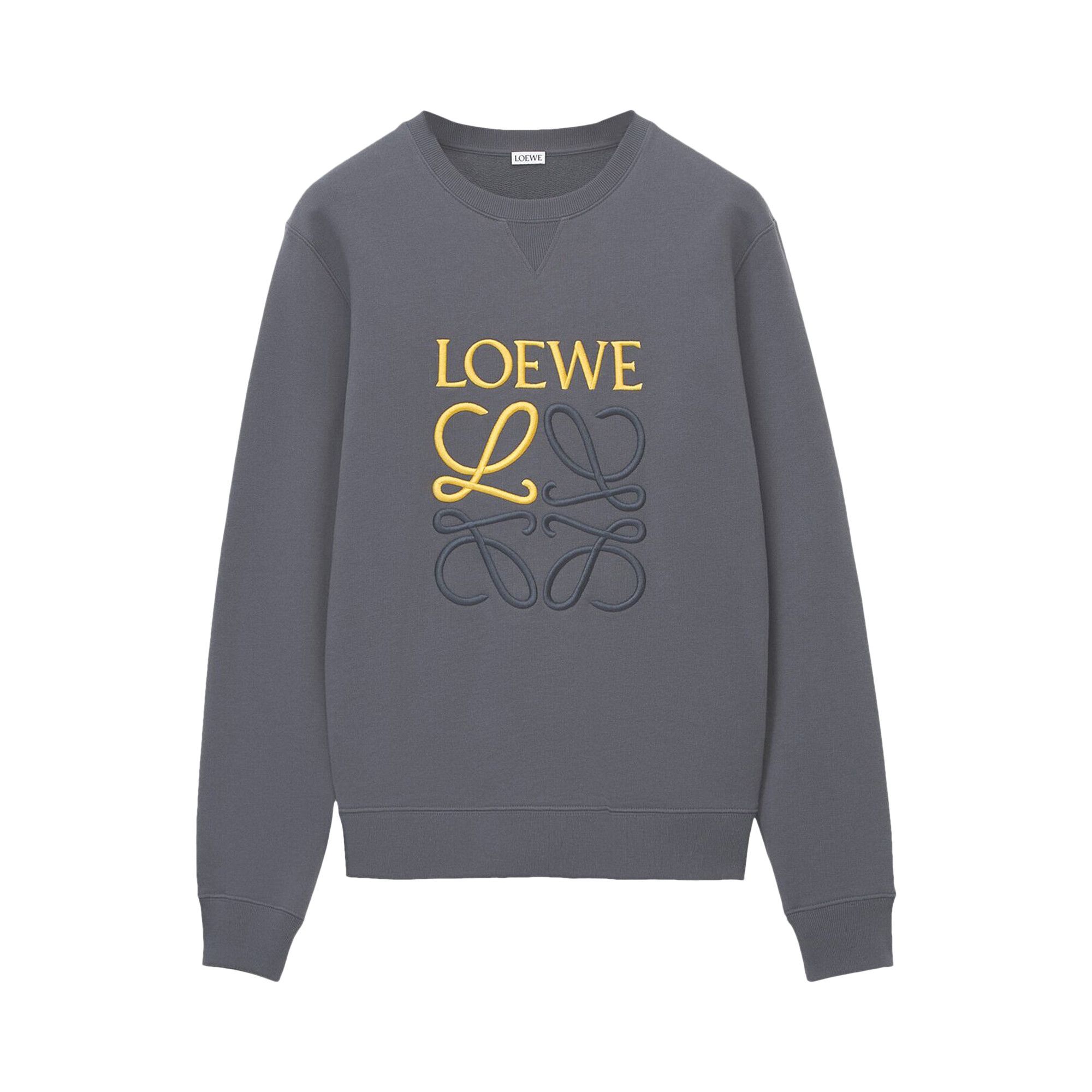 【LOEWE】MONOGRAM SWEATSHIRT●H526Y25X631100 Buy Loewe Anagram Sweatshirt 'Onyx Blue' - H526Y24X10 1809